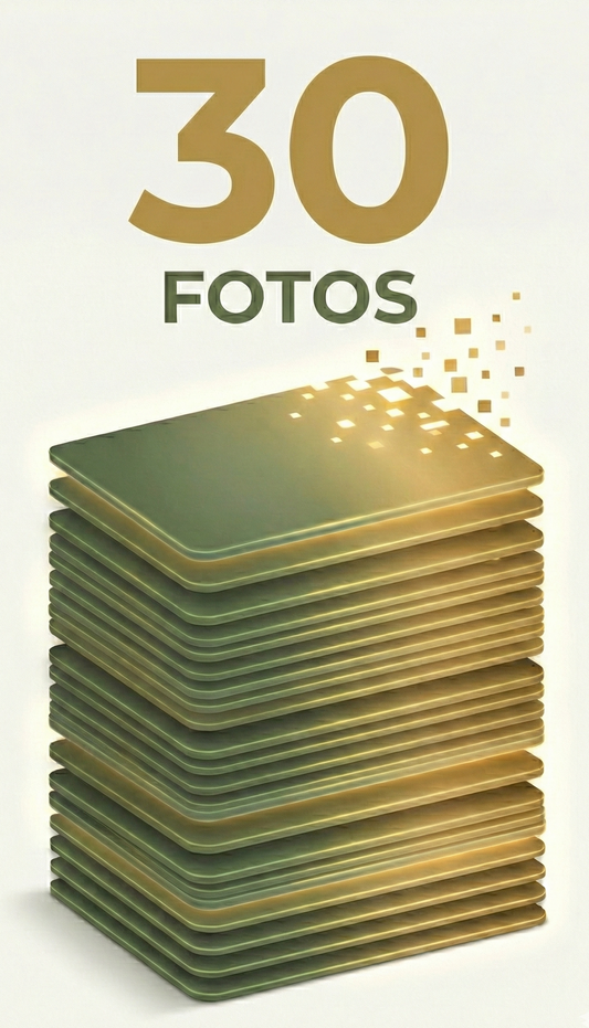 Pack Transformação Total (30 Fotos)